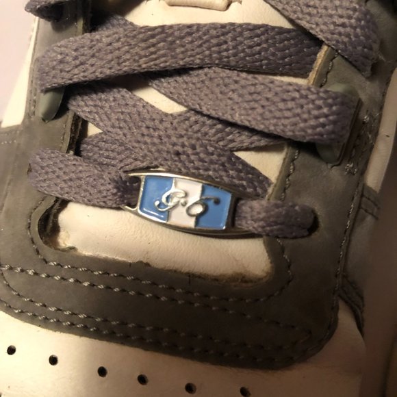 Reebok RBK G Unit G6 G-6 50 cent White Grey Baby Blue RB 409 TYI Size 8.5 - Picture 3 of 13